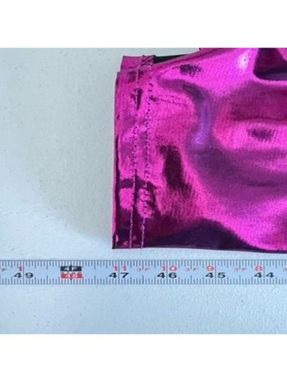 Y2K Metallic Fuchsia Maxi Dress Bustier Open Back Clubwear Party Sz M Rave Birth - Picture 7 of 10